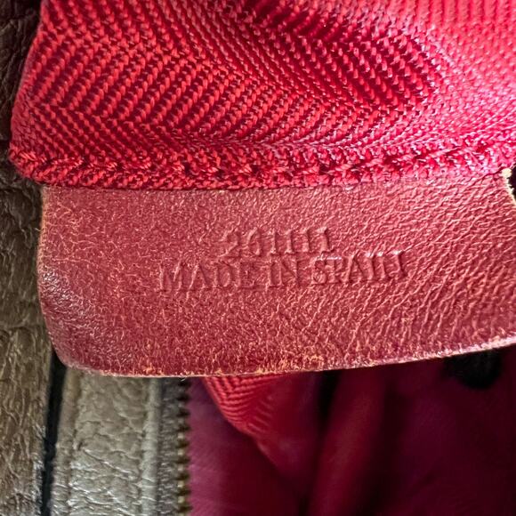 LOEWE Fusta 2 Way Brown Leather Shoulder Bag - Picture 10 of 16